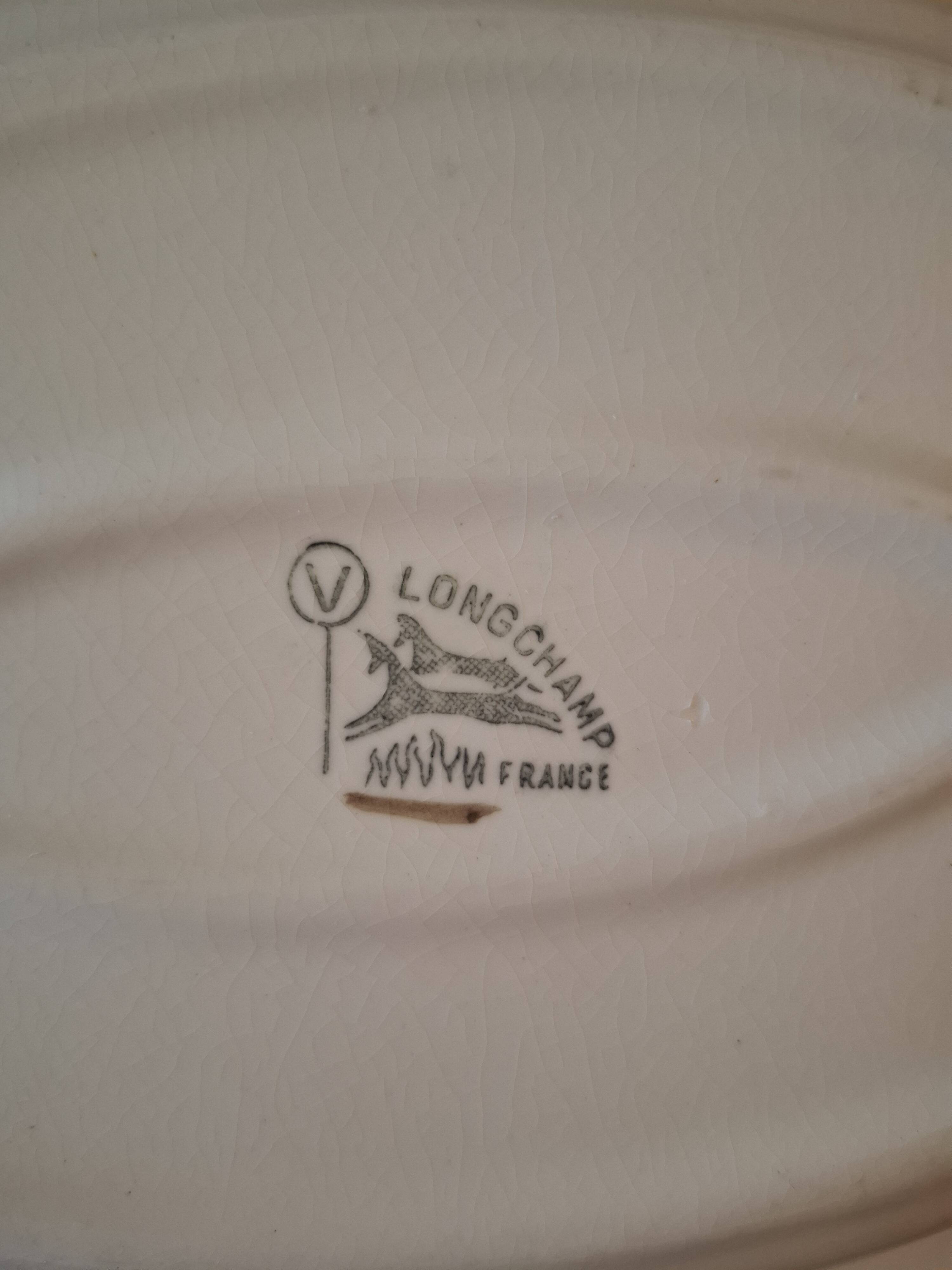Large Longchamp platter