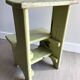 Stepleau/walking green feet patinated