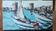 Marine painting, the port of La Rochelle, 1950s