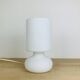 Lampe Lykta Ikéa verre blanc mat, vintage