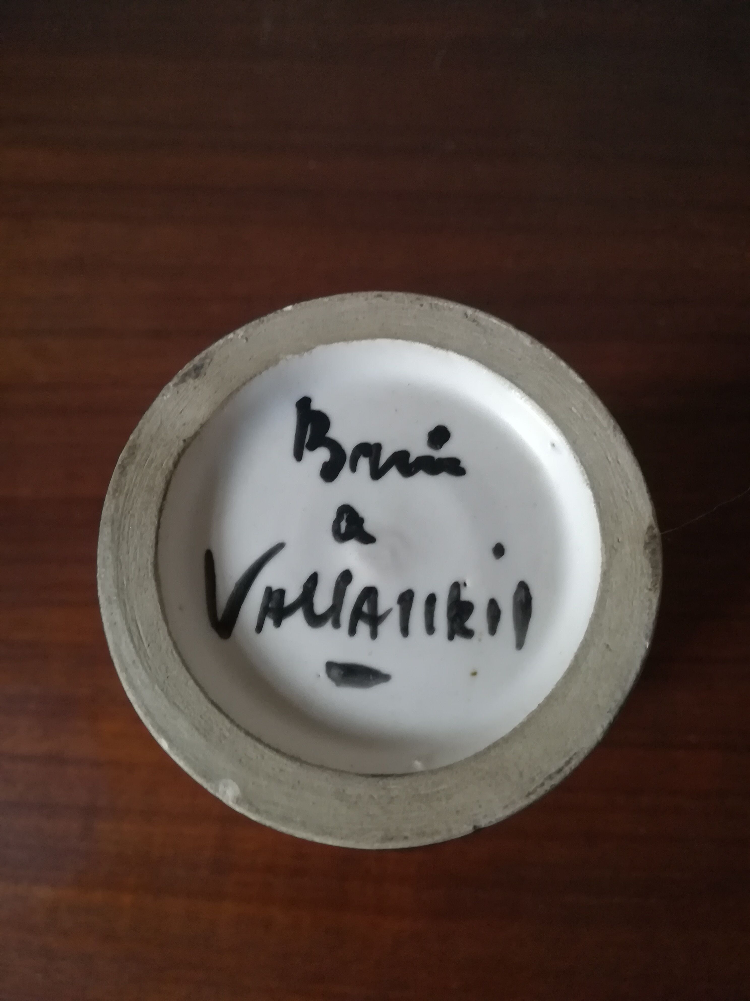 50s Vallauris cone vase