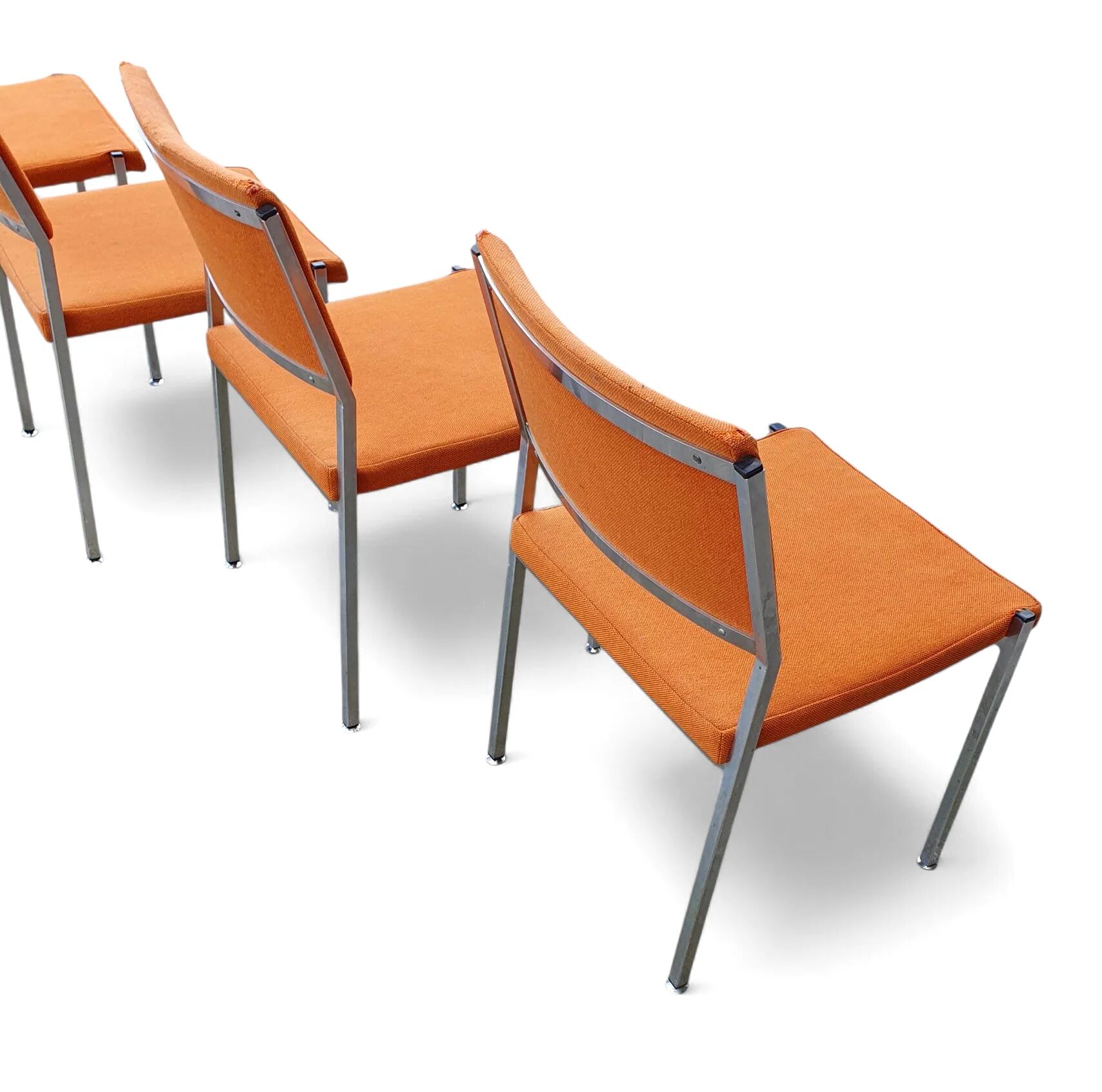 4 x Abraham Polak AP Originals chairs by Hein Salomonson 1960s