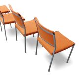 4 x Abraham Polak AP Originals chairs by Hein Salomonson 1960s