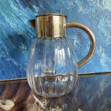 Antique pitcher with ice cooler tube