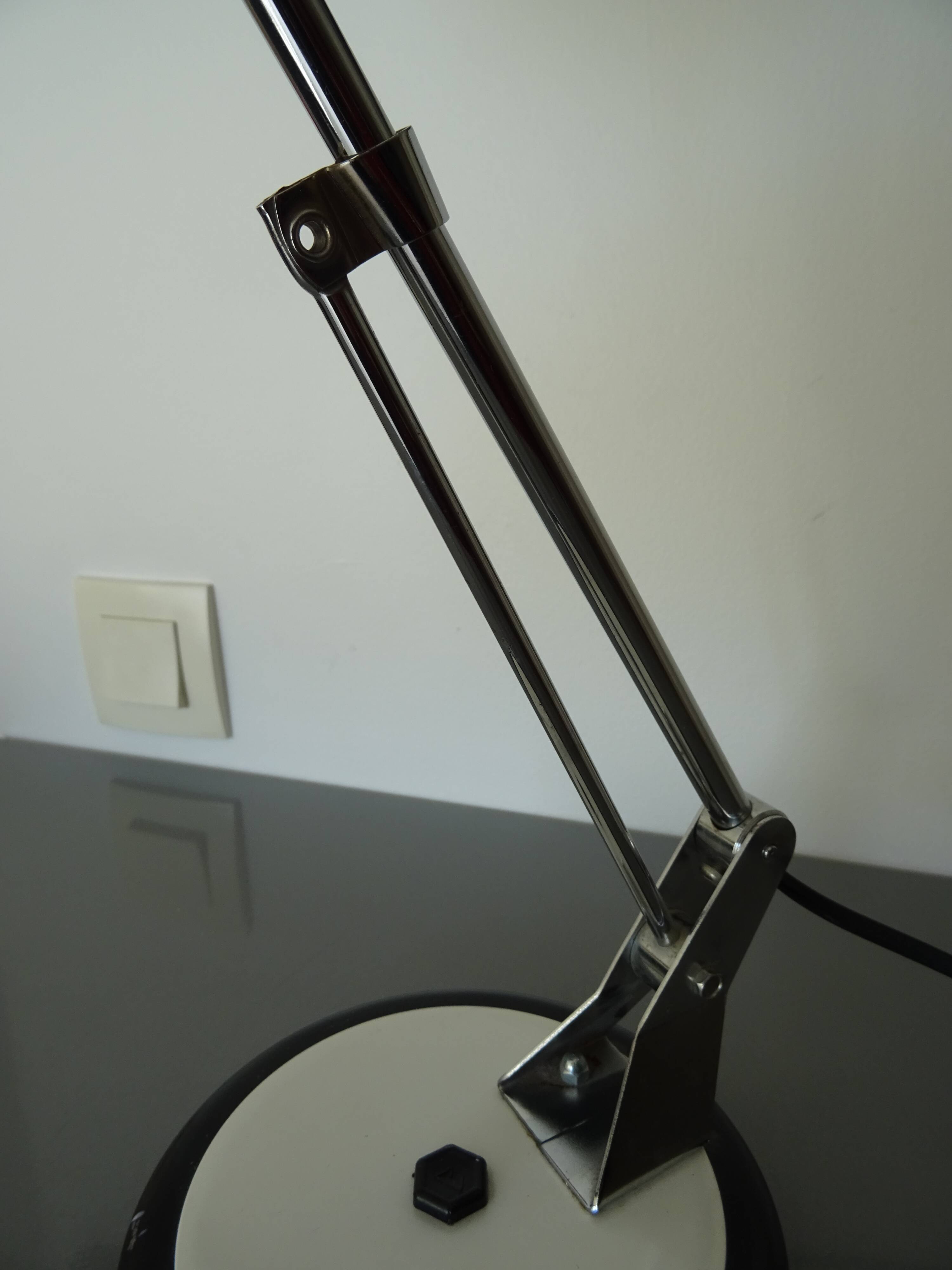 Lampe articulée Aluminor vintage an 60/70