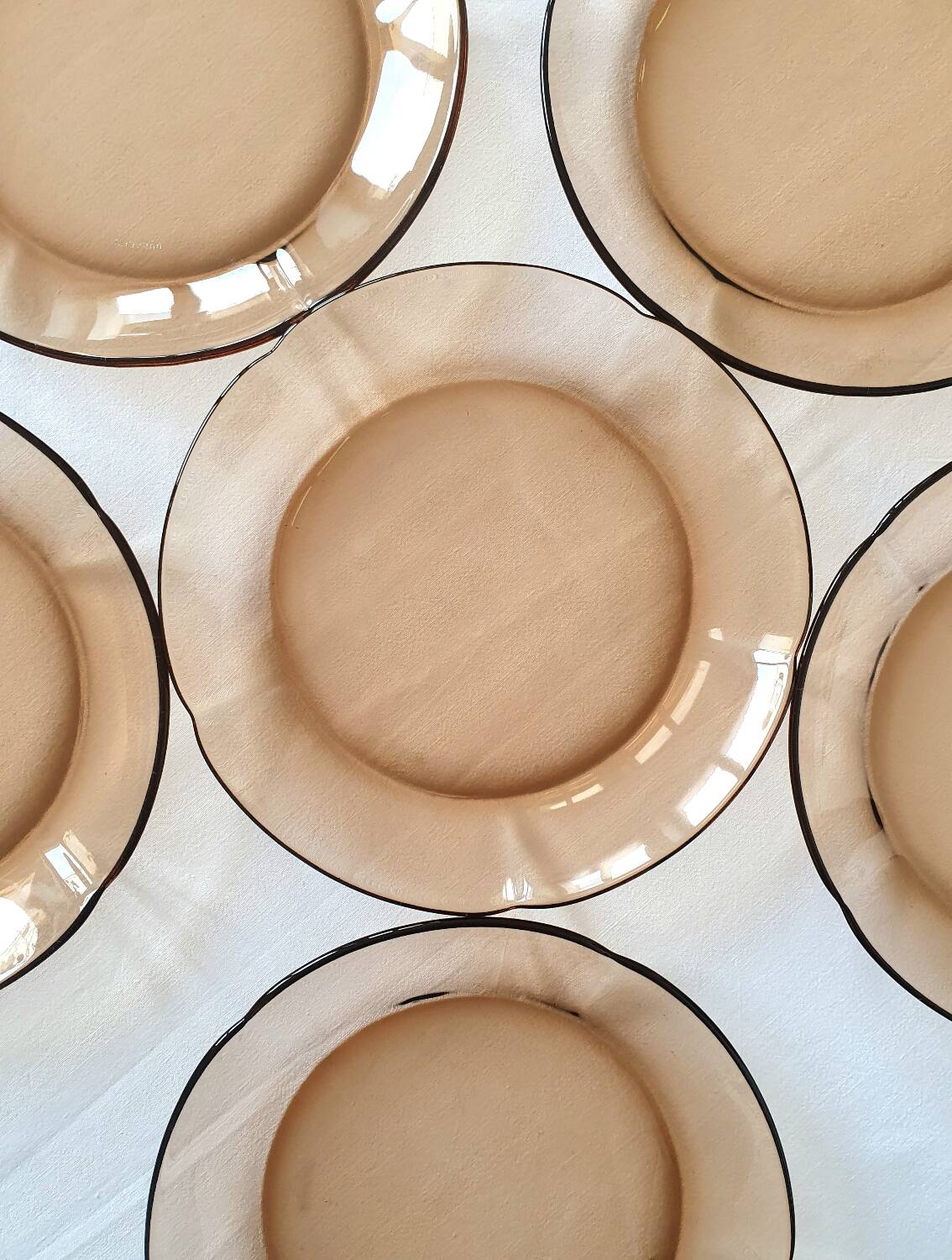 Vintage dessert plates