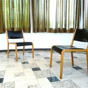 Set of 2 Bentwood Side Chairs by Wilhelm Ritz for Wilkhahn, Germany 1960s