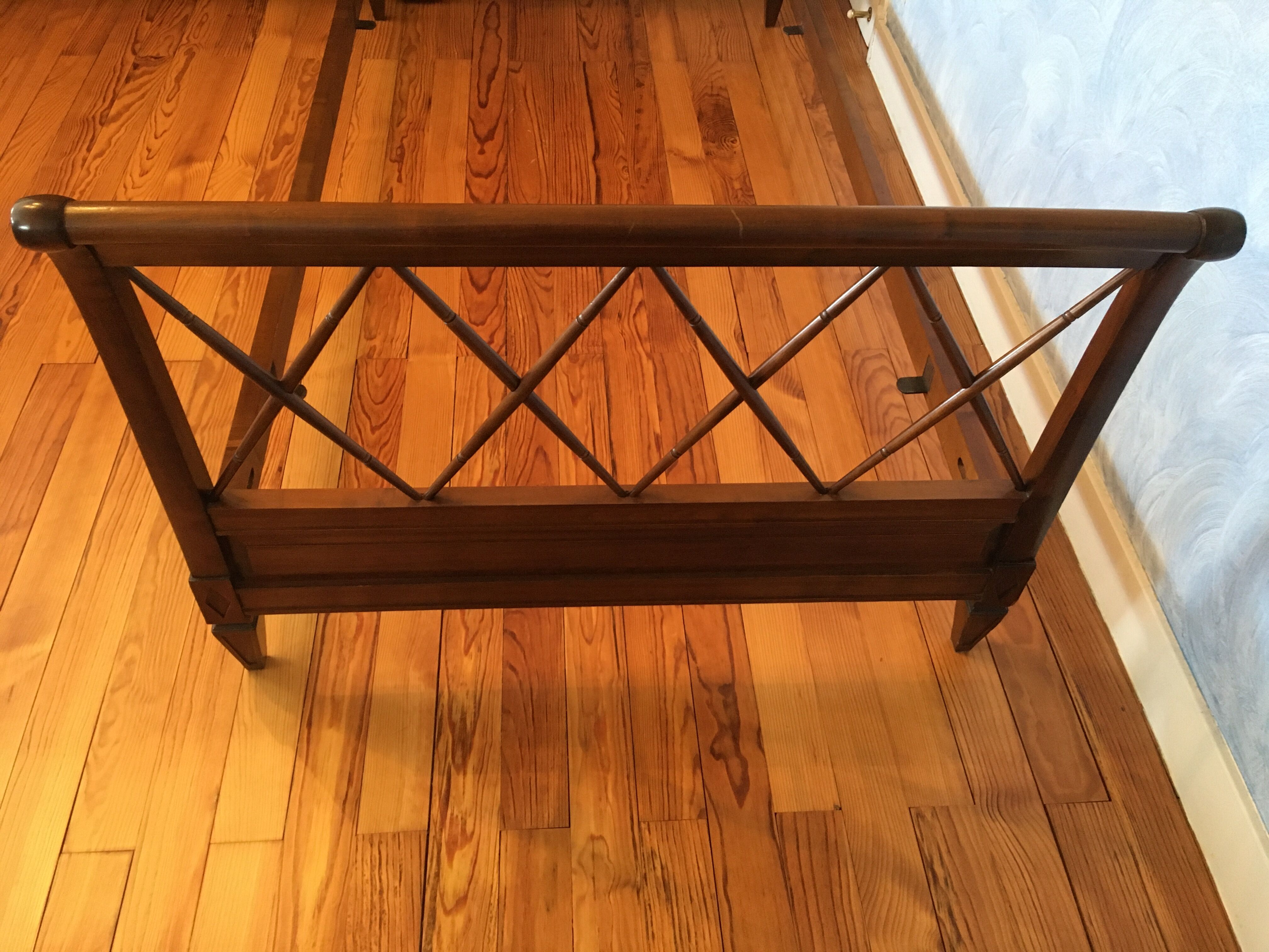 Twin bed with braces 100 x 190