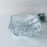 Glass holy water stoup