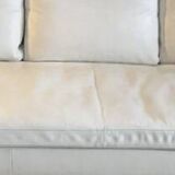 White leather sofa model Stricto Sensu by Didier Gomez for Ligne Roset