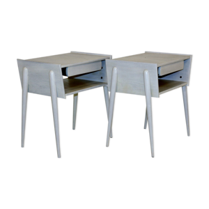set de 2 tables de chevet
