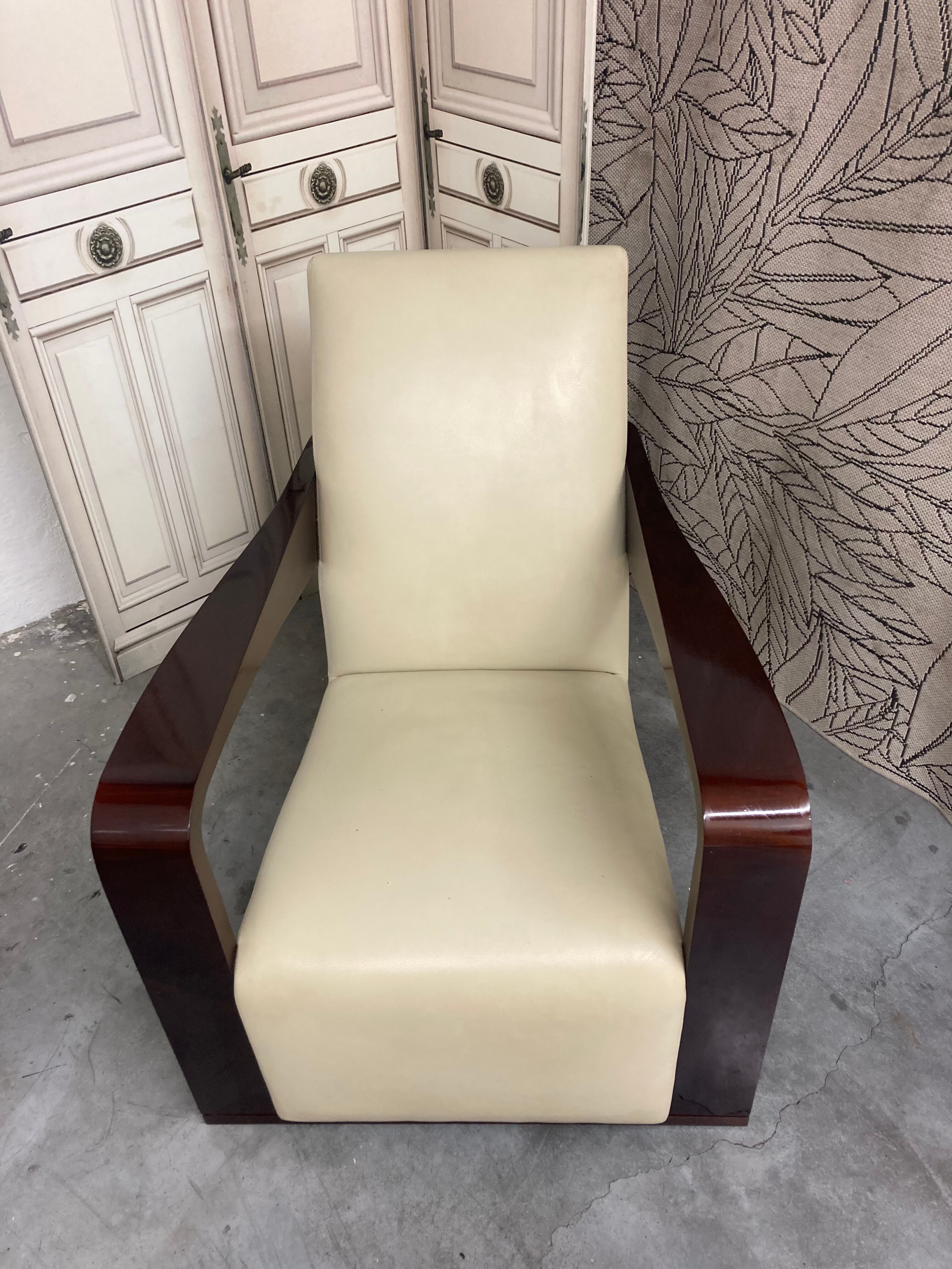 Ying armchair by Hugues chevalier