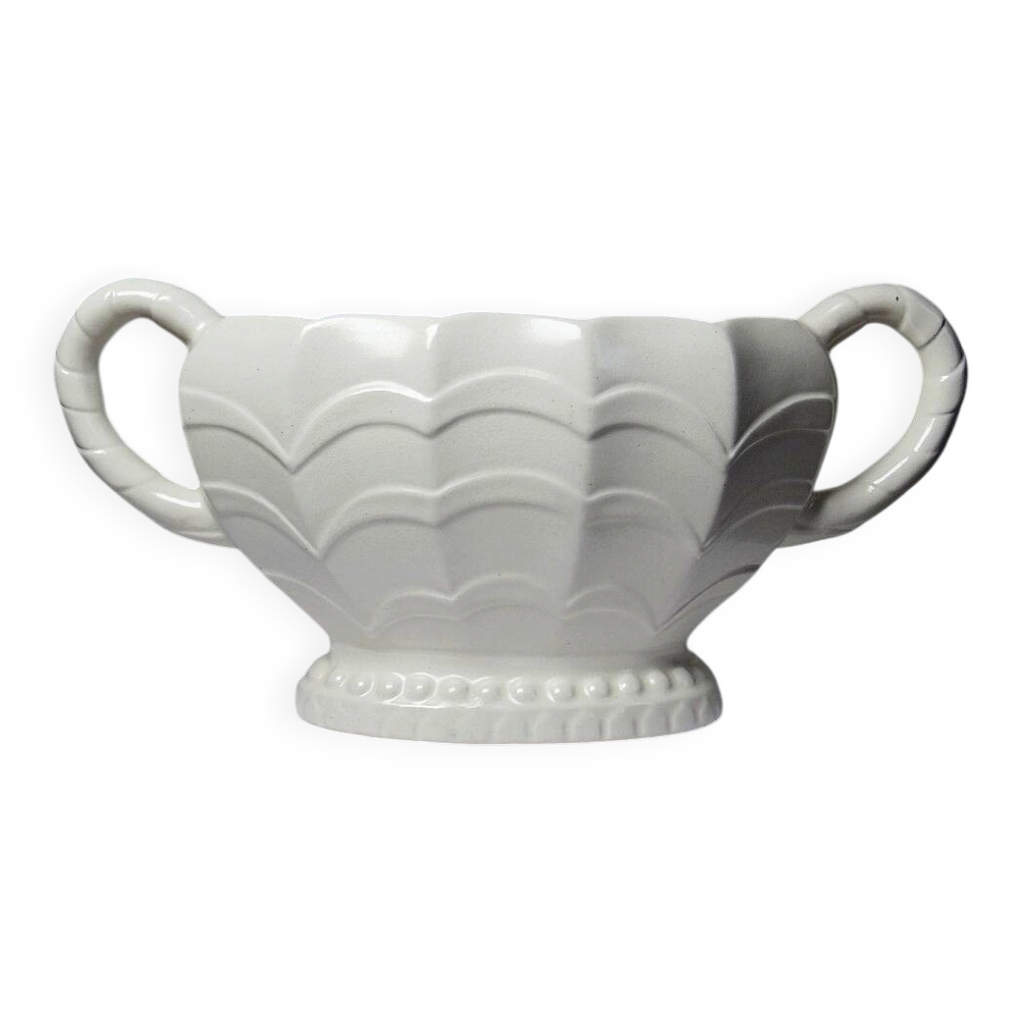Small Art Deco vintage planter Price Brothers England pottery 1950s
