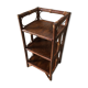 Old Sellette Tablet 3 Vintage Rotin Shelves