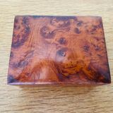 Rectangular wooden box