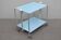Vintage 1980s folding rolling table