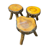 Brutalist tripod stool