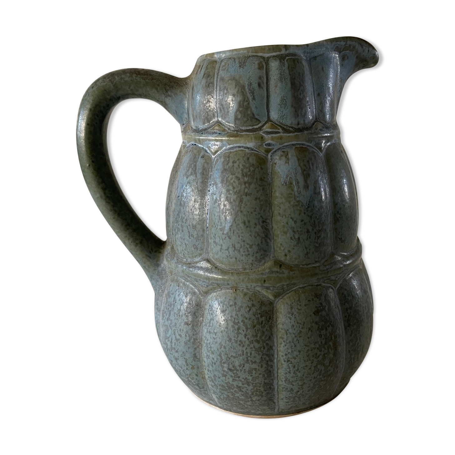 Art Nouveau pitcher in Denbac sandstone