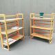 Pair folding book shelves