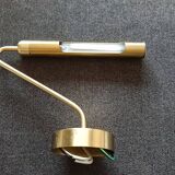 Copper wall lamp for artwork