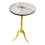 Old revamped tripod pedestal table
