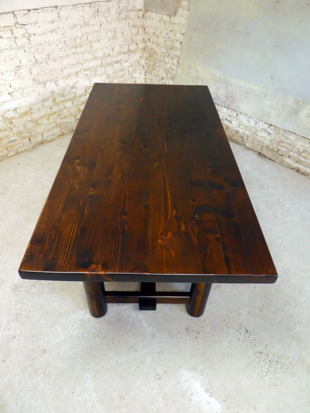Brutalist dining table
