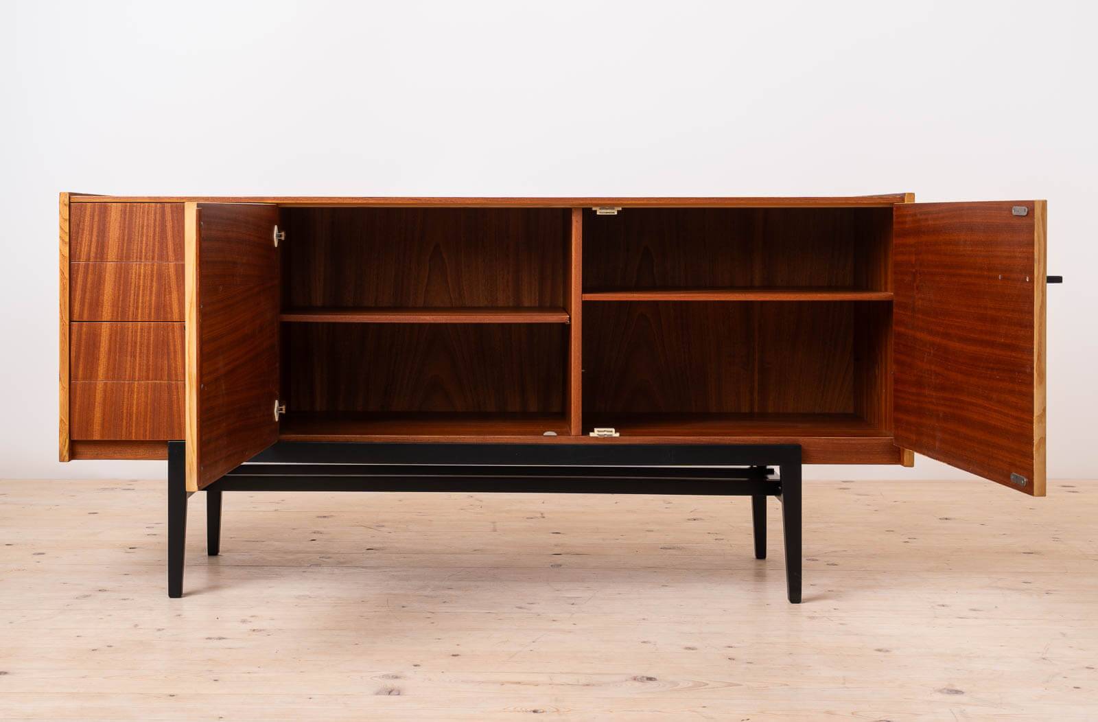 Vintage Mid Century Modern Sideboard by Frantisek Mezulanik, Up Zavody, 196