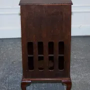 Table de Chevet Art Déco en Bois Dur, 1920s