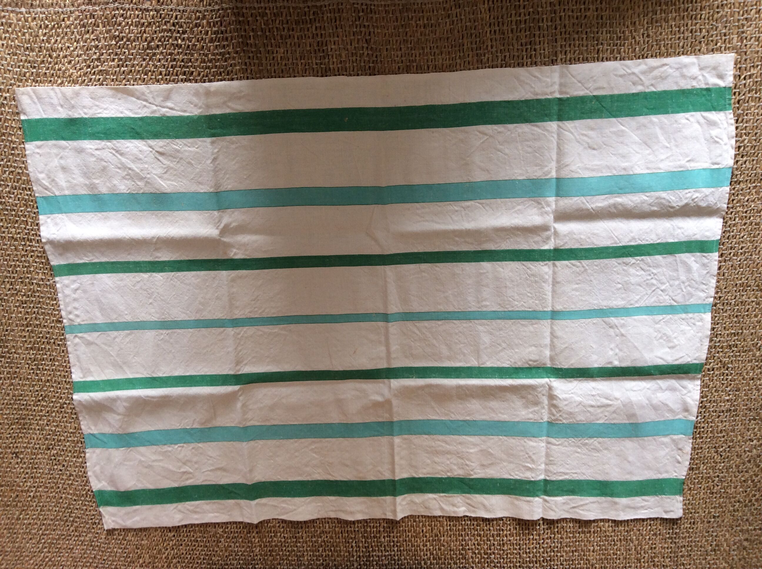 2 vintage tea towels
