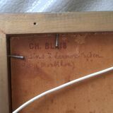 Painting by Ch Blais on mills in Larmor