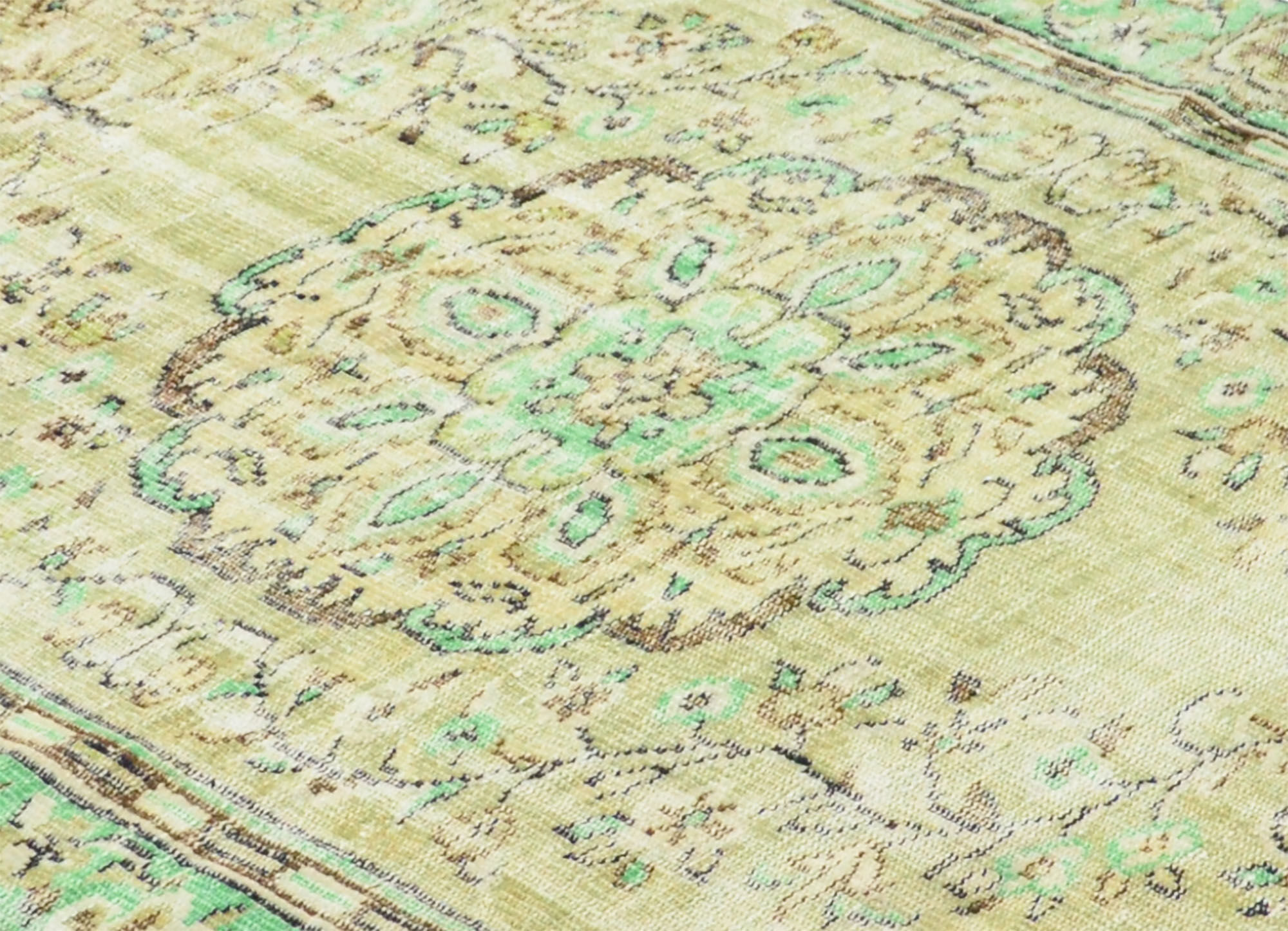 Anatolian handmade vintage rug 250 cm x 156 cm