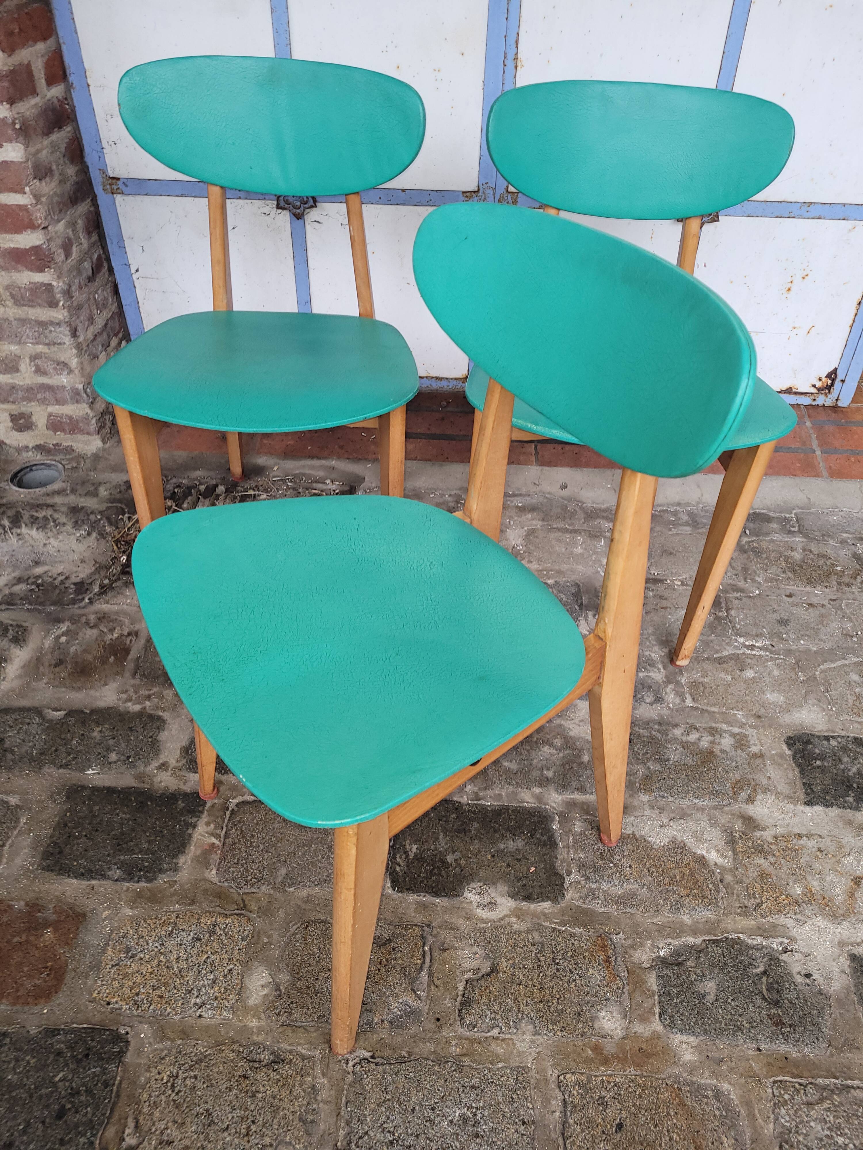 3 Scandinavian chairs