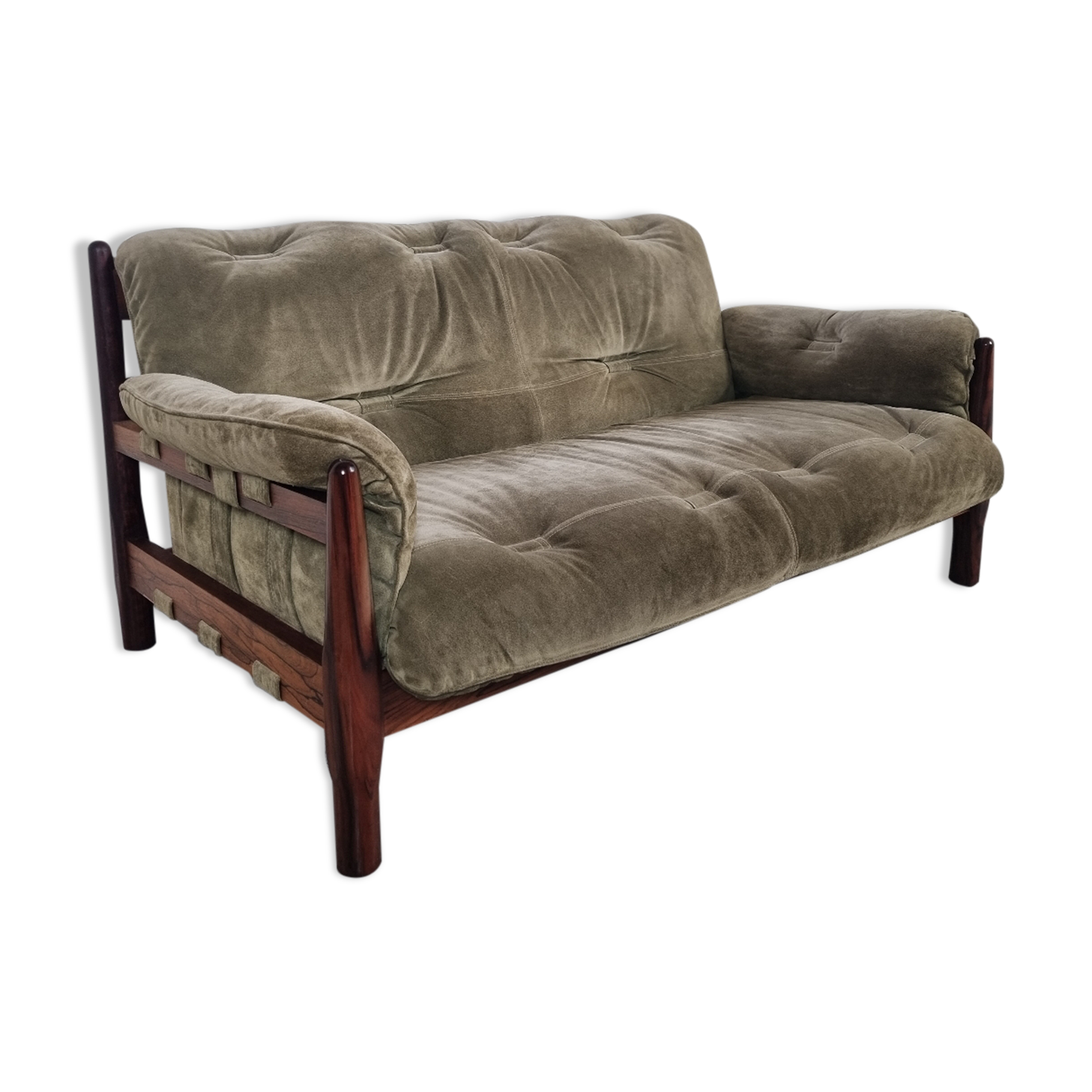 Brazilian rosewood sofa 70s