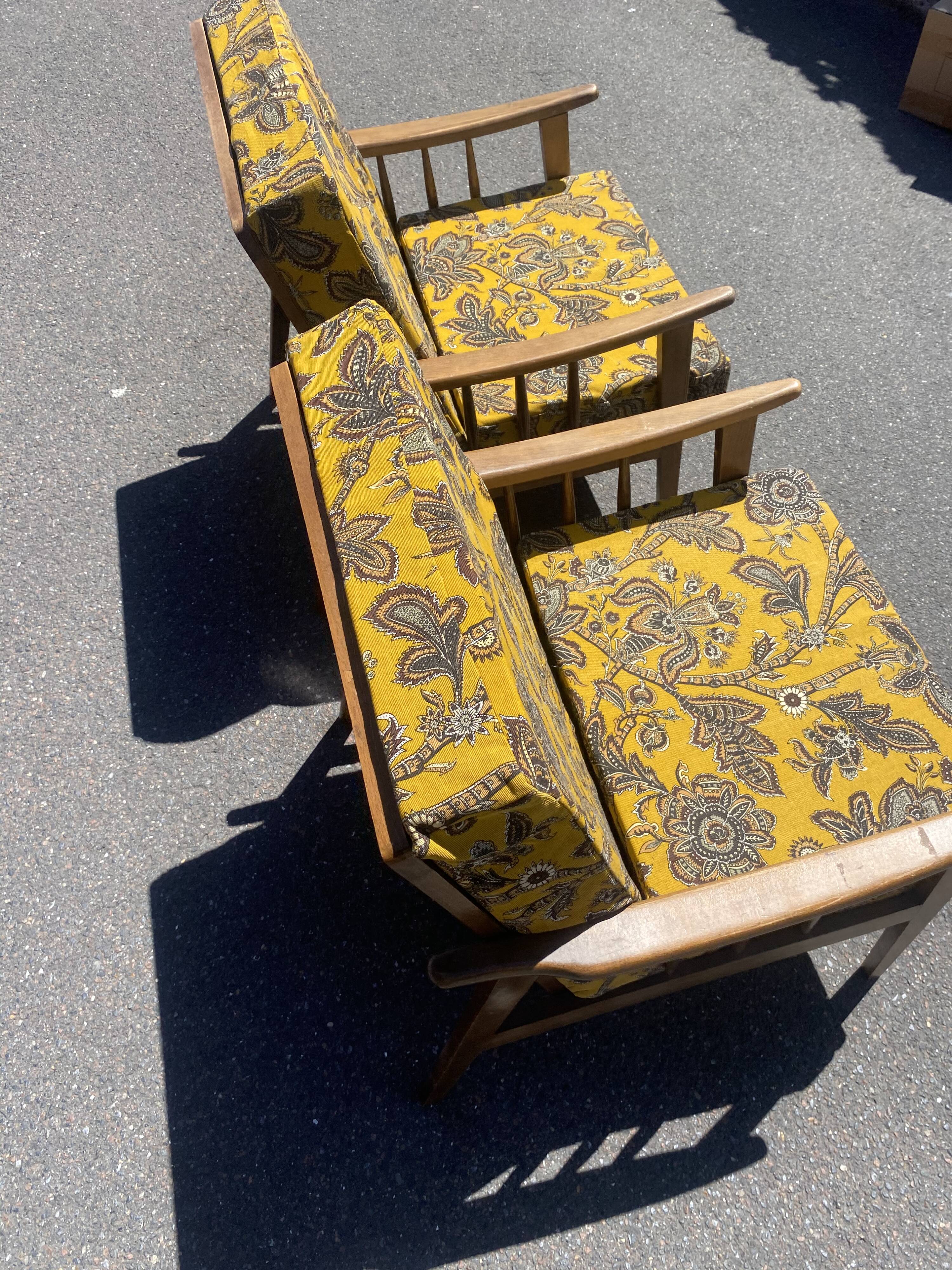 Pairs of armchairs