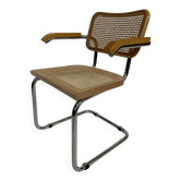 Cesca chair B64 with armrests by Marcel Breuer Design
