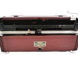 Olympia bordeaux revised typewriter with new ribbon
