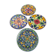 Lot de 4 assiettes espagnoles peintes à la main