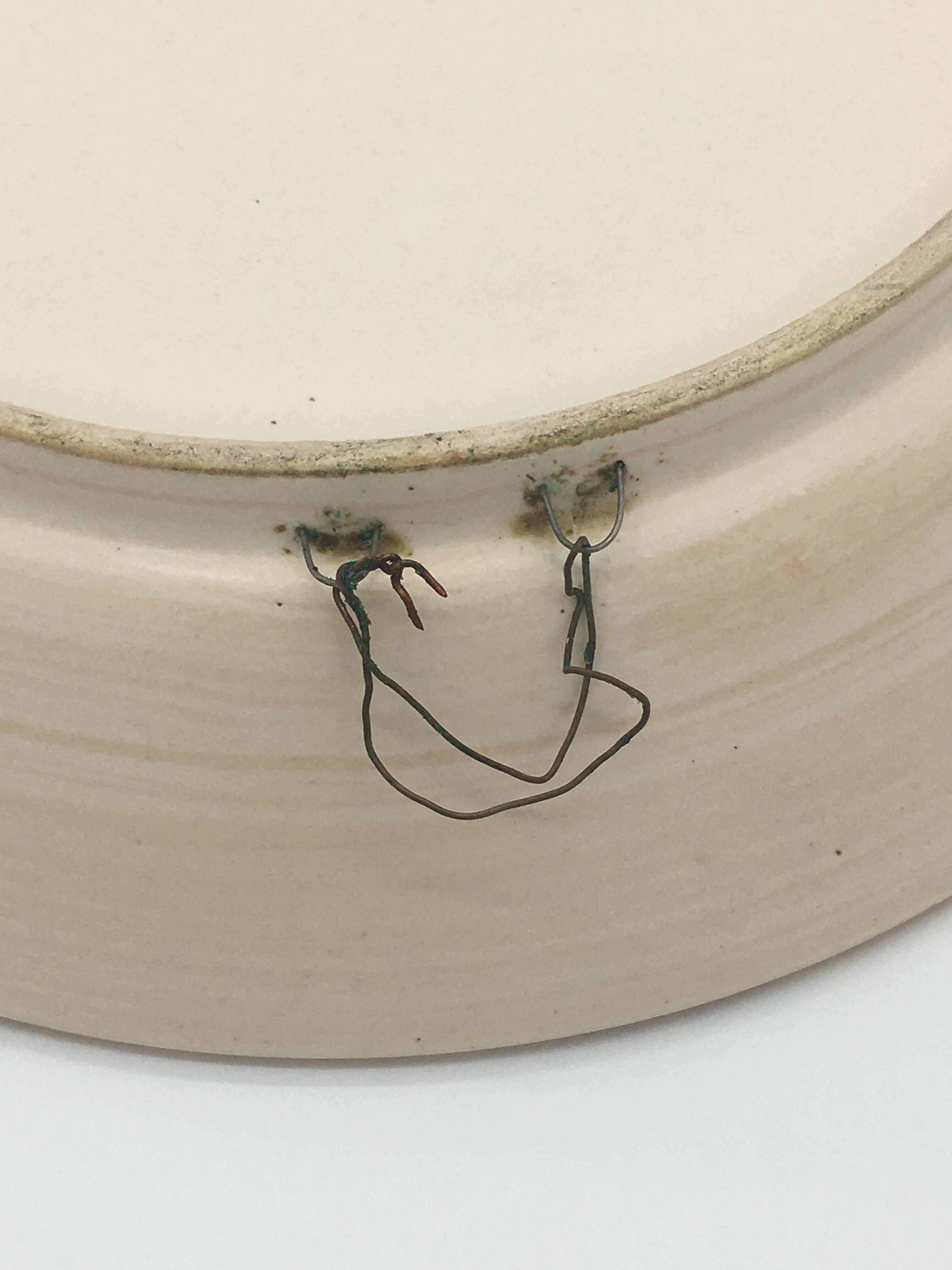 Decorative plate H. Bequet