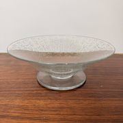 Coupe sur pied Baccarat modèle Michel-Ange – Cristal gravé ancien