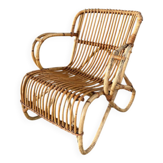 Fauteuil en rotin
