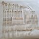 Christofle Rubans Cutlery Set - 133 pieces in silver-plated metal