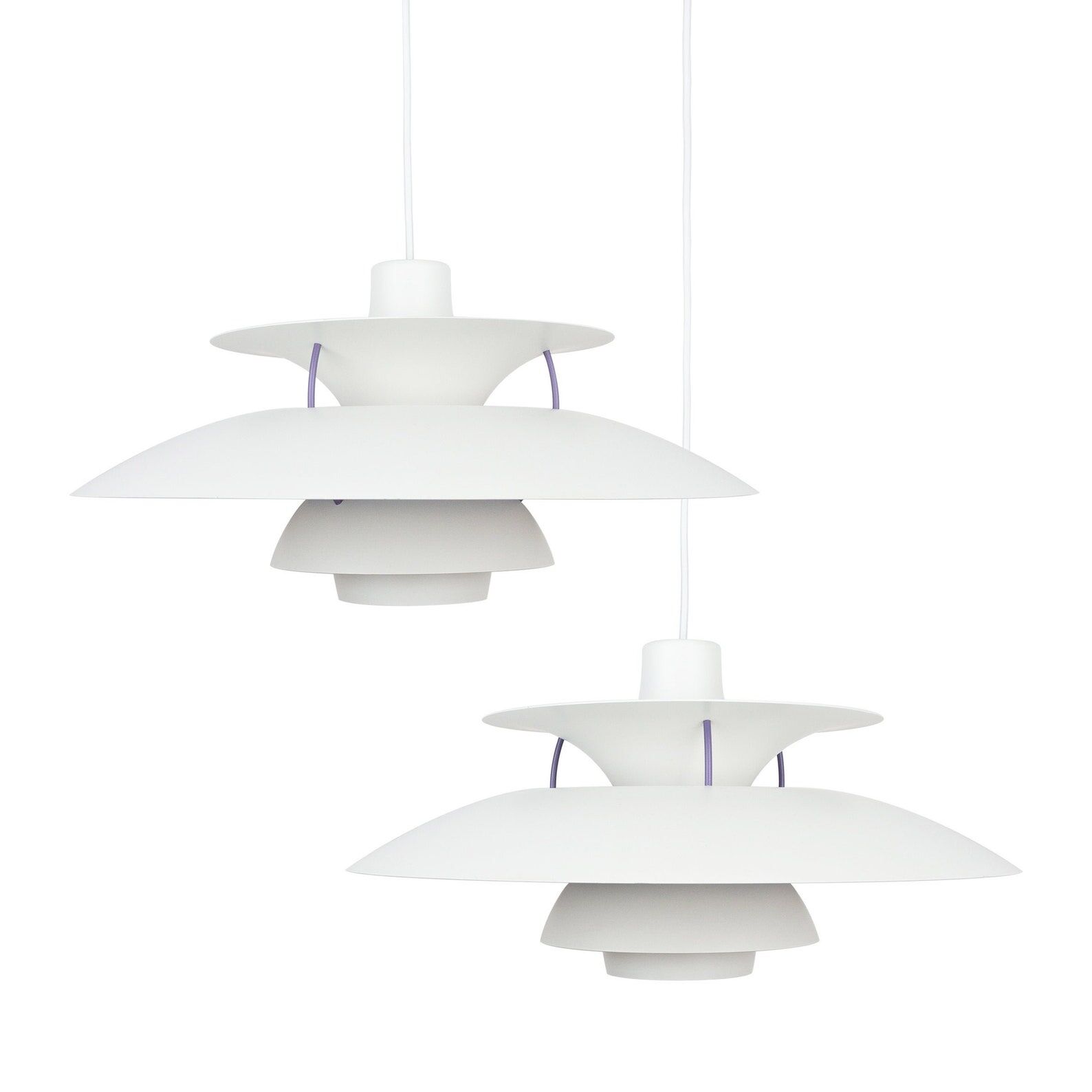 Pair of Danish vintage light PH 5 by Poul Henningsen, Louis Poulsen, 1966
