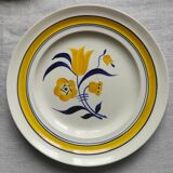 Boch frères iron earth plates