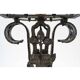 Art Deco wrought iron table lamp, 1930s