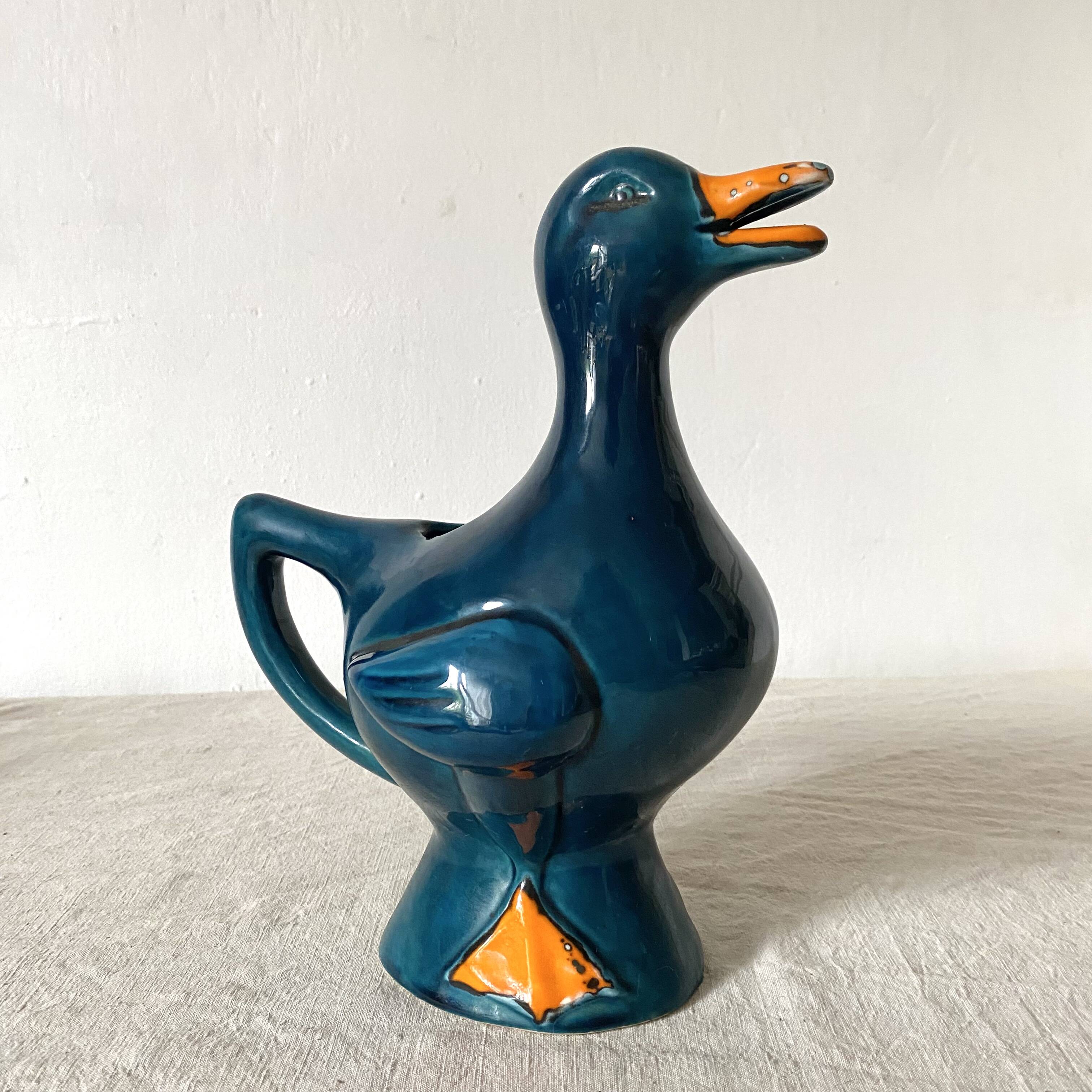 Zoomorphic duck pitcher Poët Laval