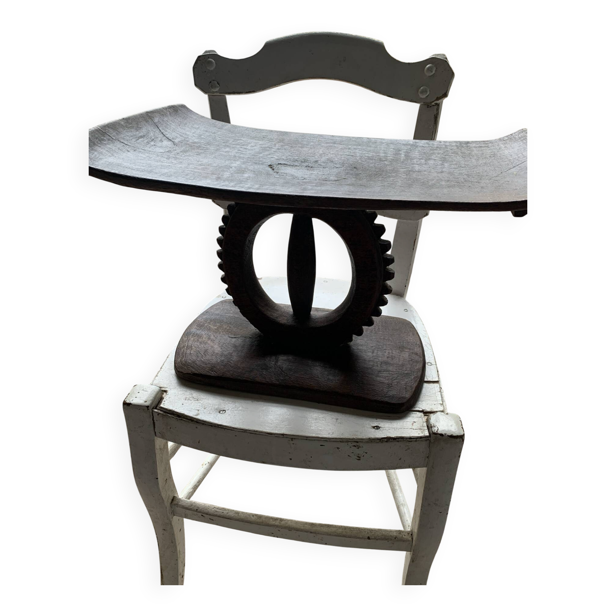 Traditional headrest West Africa