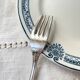 10 Vintage Rocaille Style Metal Forks
