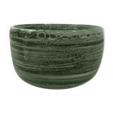 Bowl in ceramic 60s green color "primavera"