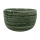 Bowl in ceramic 60s green color "primavera"