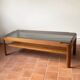 1960/70s Mid-Century vintage solid teak coffee table by Myer